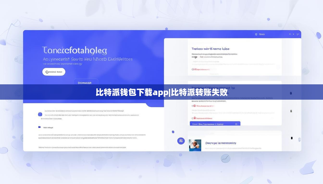 比特派錢(qián)包下載app|比特派轉(zhuǎn)賬失敗  第1張
