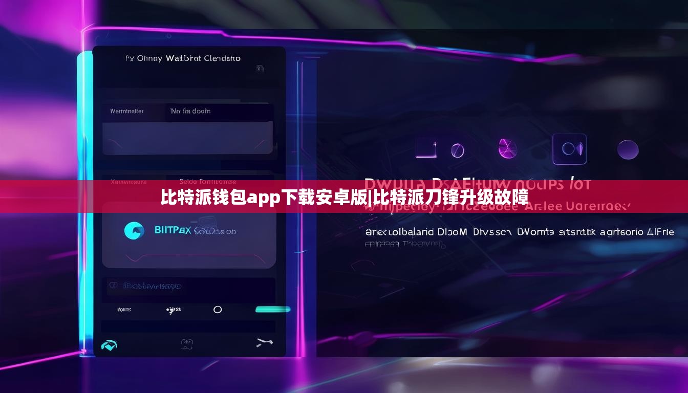 比特派錢包app下載安卓版|比特派刀鋒升級故障  第1張